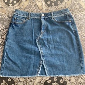 Jean skirt